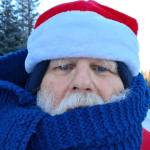 Sterling resident Jonny Reidy walks 11 miles from his dry cabin to his part-time job at Fred Meyer on Dec. 15, 2025. Reidy reached his 1,000-mile goal on June 20. (Photo courtesy of Jonny Reidy)