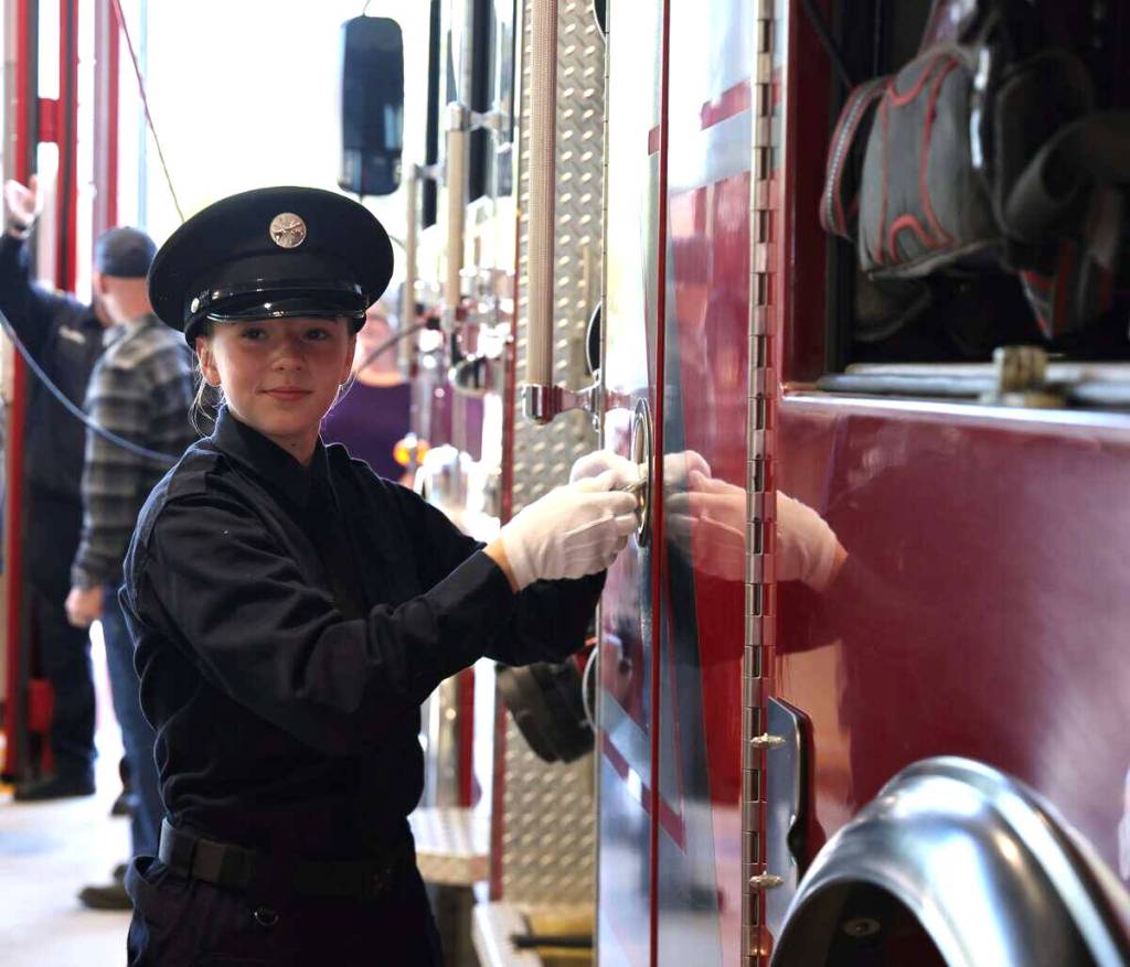 The Kenai Peninsula Borough celebrated a ribbon-cutting ceremony last week for its new citizen-supported Central Emergency Services (CES) Fire Station 1. (Kenai Peninsula Borough)